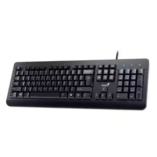 Genius KM-160 USB US, црна тастатура и глувче