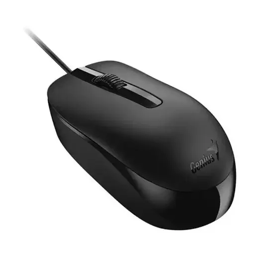 Genius KM-160 USB US, црна тастатура и глувче
