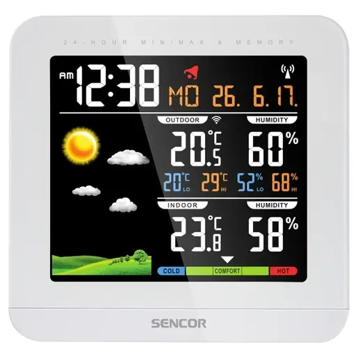 SENCOR Smart SWS 5600 бела метеоролошка станица