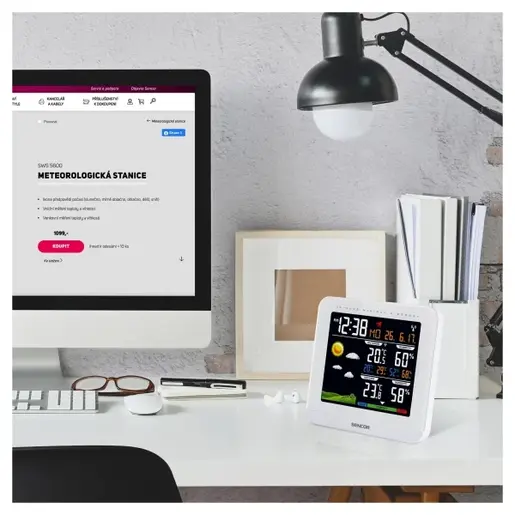 SENCOR Smart SWS 5600 бела метеоролошка станица