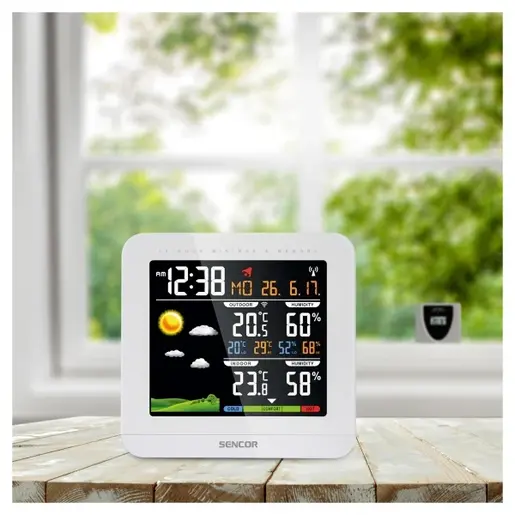 SENCOR Smart SWS 5600 бела метеоролошка станица