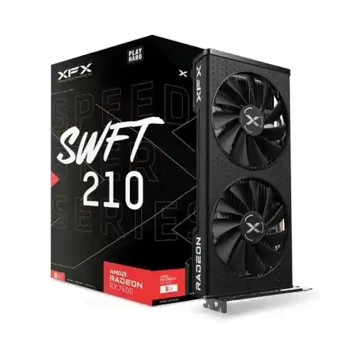 XFX AMD Radeon RX 7600 8GB SPEEDSTER SWFT 210 Core графичка карта