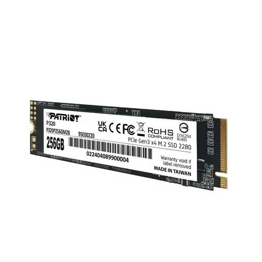Patriot SSD M.2 NVMe 256GB P320 2200MBs/1200MBs P320P256GM28