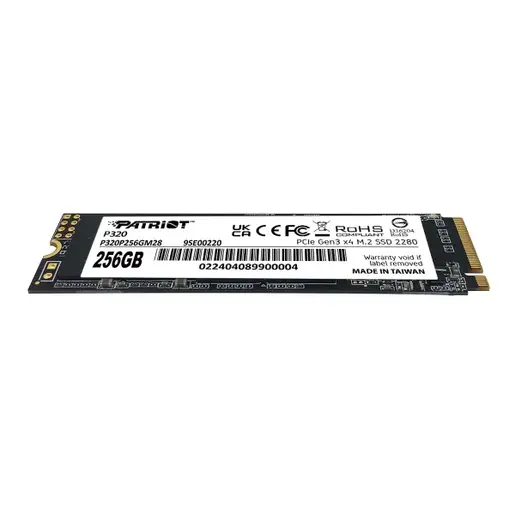Patriot SSD M.2 NVMe 256GB P320 2200MBs/1200MBs P320P256GM28