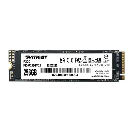 Patriot SSD M.2 NVMe 256GB P320 2200MBs/1200MBs P320P256GM28