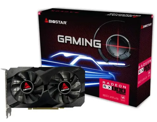 Biostar графичка картичка RX580 8GB GDDR5 256 bit 3XDP/DVI/HDMI