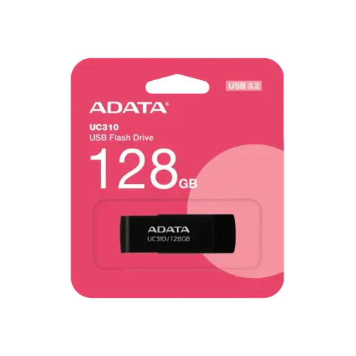 AData USB флеш 128 GB 3.2 UC310-128G-RBK