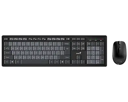 Genius KM-8200, US безжична тастатура и глувче