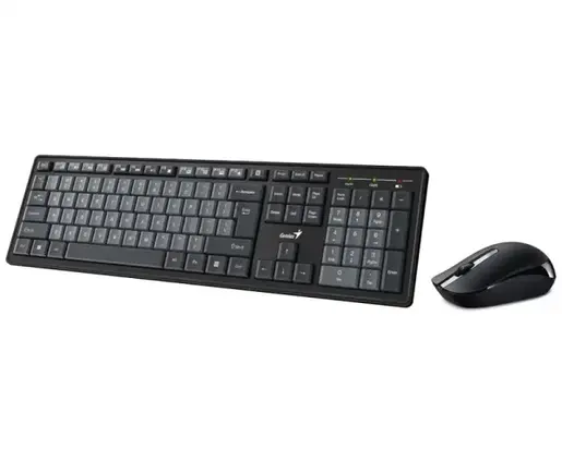 Genius KM-8200, US безжична тастатура и глувче