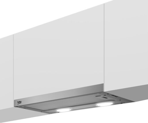 Beko CTB6407X телескопски аспиратор, 60cm, 375m3/h, inox