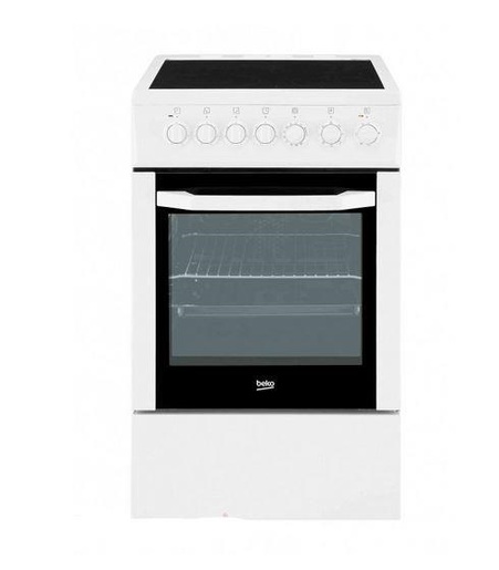 Beko FSS57100GW шпорет, 50cm, керамичка плотна, 60l рерна, бел