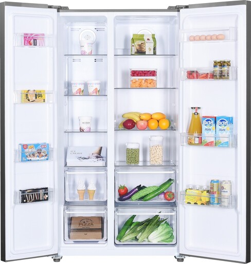 Beko GNO5322XPN Side-by-Side фрижидер, 532L (347/158L), E, 177cm