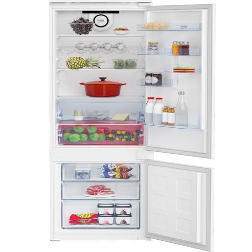 Beko BCNE400E40SN вграден фрижидер, 370L(280/90), E, 194 цм