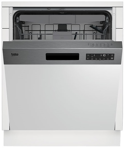 Beko BDSN 28530 X вградна машина за садови, 15с, 6п, D