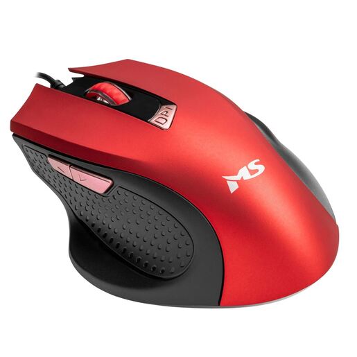 MS MSI FOCUS C116 жичан глушец, црвен
