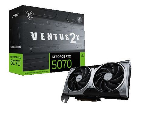 MSI RTX 5070 12G VENTUS 2X OC