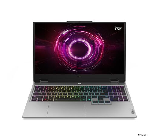 Lenovo LOQ 15AHP10 Luna Grey 83JG0029RM (15.6" FHD / R5 220 / 16GB RAM / 512GB SSD / RTX 5050 8GB ) лаптоп