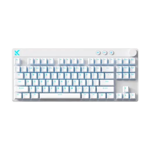 MCHOSE Mix 87 Hall Effect Magnetic Switch white Gaming тастатура