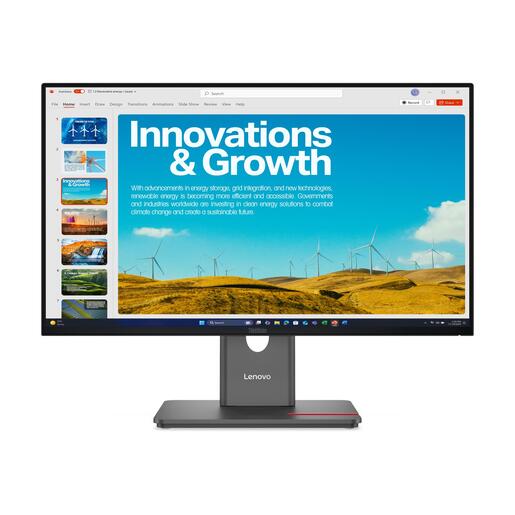 Lenovo ThinkVision P24QD-40 - 23,8" QHD IPS, 120Hz, HDMI, 4ms монитор