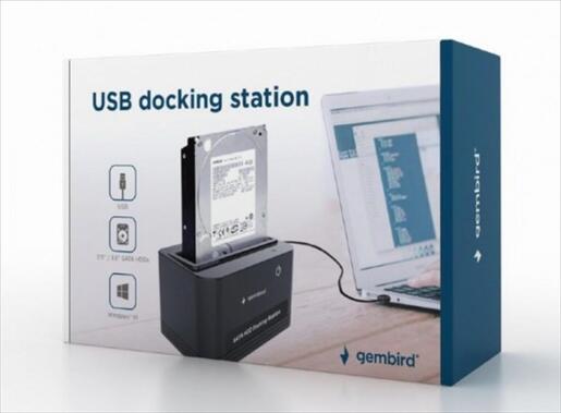 CONVERTOR SATA DOCKING STATION GEMBIRD for 2.5" and 3.5" HDD HD32-U2S-5