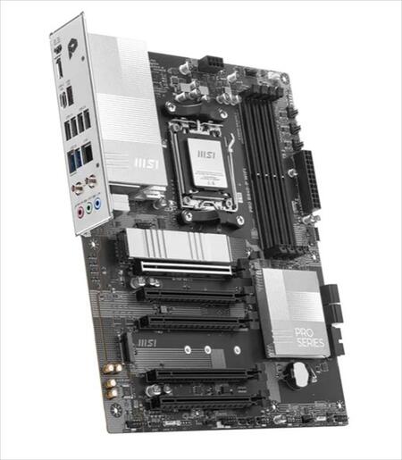 MB AM5 B840-P WIFI PRO WIFI7 MSI 4xDDR5 8000Mhz (O.C), HDMI, 1x PCI-Ex16 4.0,1x PCI-Ex4 3.0, x 3xPCI-Ex1 3.0, 2xM.2,4xSATA3, 2.5G LAN, Wi-Fi 7,BT 5.4, 7E57-001R