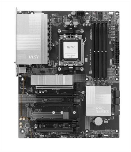 MB AM5 B840-P WIFI PRO WIFI7 MSI 4xDDR5 8000Mhz (O.C), HDMI, 1x PCI-Ex16 4.0,1x PCI-Ex4 3.0, x 3xPCI-Ex1 3.0, 2xM.2,4xSATA3, 2.5G LAN, Wi-Fi 7,BT 5.4, 7E57-001R