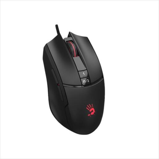 MOUSE WIRED A4TECH Bloody Gaming, L65 Max , RGB, USB, 8000CPI, Stone Black