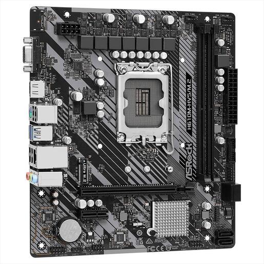 MB 1700 H610M-HVS/M.2 R2.0 ASROCK, 2xDDR4 3200MHz, M.2, VGA,HDMI, PCIex16 4.0, 1xPCIex1, 4xSATAIII, 2xUSB3.2Gen1, Gigabit LAN, H610M-HVS