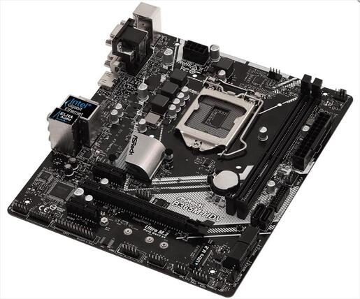 MB 1151 B365M-HDV ASROCK 2xDDR4 2666Mhz, VGA, DVI-D, HDMI, 1xPCIex16, 1xPCIex1, 1xM.2, 6xSATAIII, 6xUSB3.1, 2xUSB 2.0, 7.1 CH HD Audio 90-MXB9R0-A0UAYZ