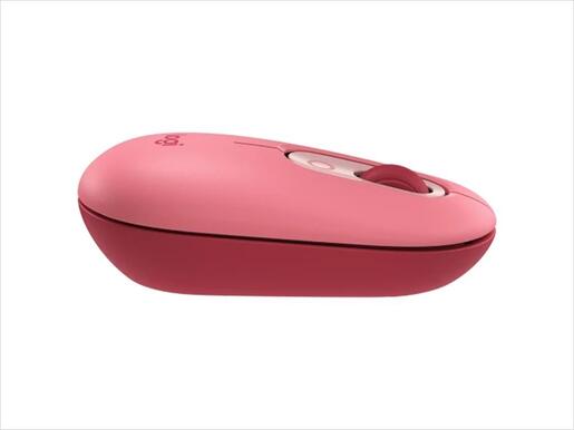 MOUSE WIRELESS LOGITECH POP MOUSE Heartbreaker Rose, w/Emoji, only Bluetooth, Logi Bolt ready, 910-006548