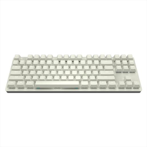 KEYBOARD MECHANICAL NUBI NK87 TKL, G3ms Sapphire V2 Hot-swappable, USB-C, White, NK87-WH-ANSI