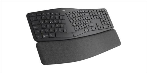 KEYBOARD WIRELESS LOGITECH K860 ERGO Graphite w/Bluetooth 920-010108