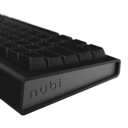 KEYBOARD MECHANICAL NUBI NK68HE, 65%, RGB, G3MS Magnetite Ice Hot-swappable, USB-C, Black, NK68-HE-BL-ANSI