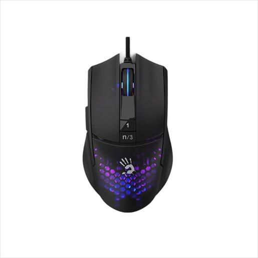 MOUSE WIRED A4TECH Bloody Gaming, L65 Max Honeycomb , RGB, USB, 12000CPI, Black