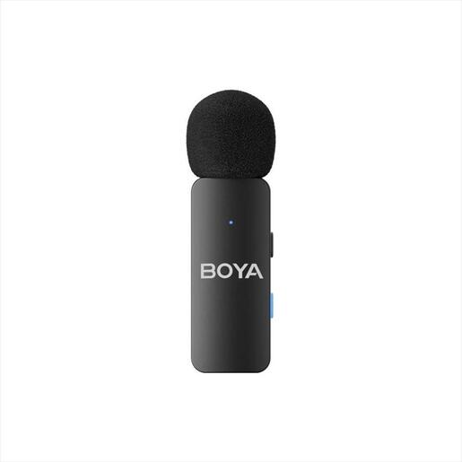 MICROPHONE WIRELESS SYSTEM BOYA BY-V4U, 2xMIC, USB-C Receiver, Black, BY-V4U
