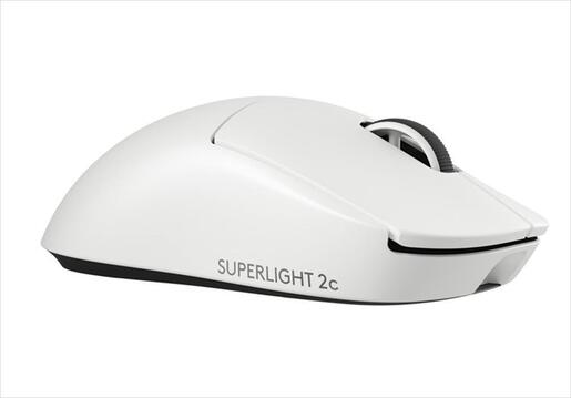 MOUSE WIRELESS USB LOGITECH G PRO X SUPERLIGHT 2C COMPACT (HERO 2 Sensor, Lightforce Switches) White 910-007538