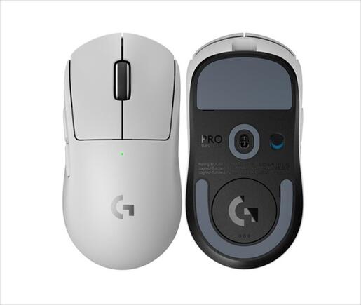 MOUSE WIRELESS USB LOGITECH G PRO X SUPERLIGHT 2C COMPACT (HERO 2 Sensor, Lightforce Switches) White 910-007538