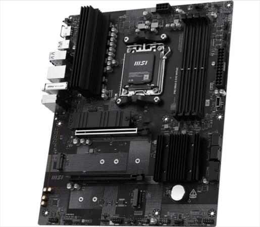 MB AM5 B840-S EVO PRO WIFI6E MSI 4xDDR5 8000Mhz (O.C), HDMI, 1x PCI-Ex16 4.0,1x PCI-Ex4 3.0, 3xM.2,4xSATA3, 2.5G LAN, Wi-Fi 6E,BT 5.3, 7E93-001R