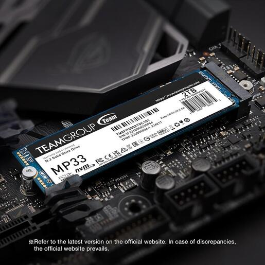 SSD M.2 2TB TEAM GROUP MP33 NVMe, TM8FP6002T0C101