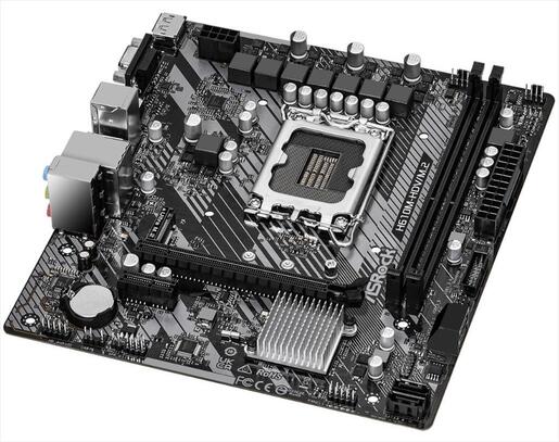 MB 1700 H610M-HDV/M.2 R2.0 ASROCK, 2xDDR4 3200MHz, M.2, VGA,HDMI, DP PCIex16 4.0, 1xPCIex1 3.0, 4xSATAIII, 2xUSB3.2Gen1, Gigabit LAN