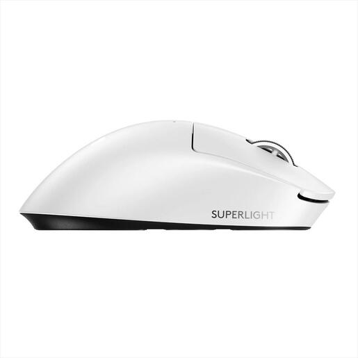 MOUSE WIRELESS USB LOGITECH G PRO X SUPERLIGHT 2 (HERO 2 Sensor, Lightforce Switches) White 910-006639