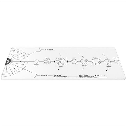 MOUSEPAD Dark Project Nova White XL, 900 x 400 x 4, White