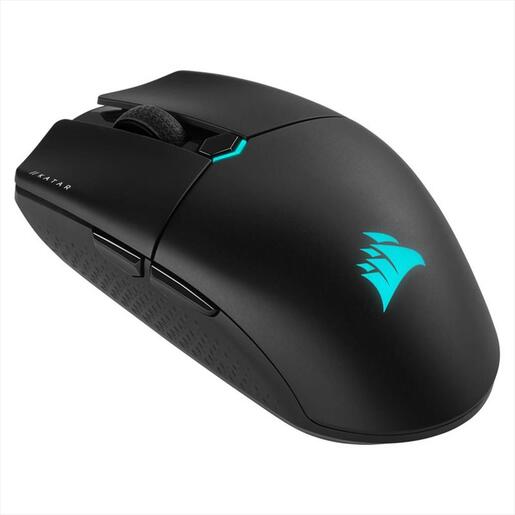 MOUSE WIRELESS CORSAIR KATAR ELITE RGB, Gaming Mouse, 69g, MARKSMAN 26000 DPI, 2.4Ghz/Bluetooth, Black, CH-931C111-EU