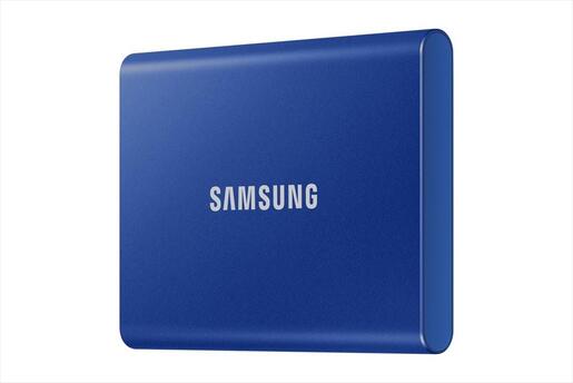 EXTERNAL SSD SAMSUNG T7 1TB USB 3.2 Gen2 Blue MU-PC1T0H