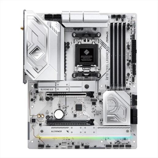 MB AM5 X870 STEEL LEGEND ASROCK 4xDDR5 8000(OC),1xPCIe5.0x16,1xPCIe4.0x16,1xM.2 Gen5,2xM.2 Gen4,4xSATAIII,HDMI,DP