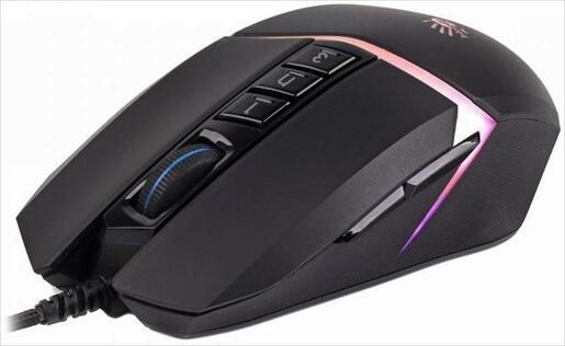 MOUSE WIRED USB A4TECH Bloody Gaming W60 Max Stone, 10000 cpi, 1ms, RGB, Black