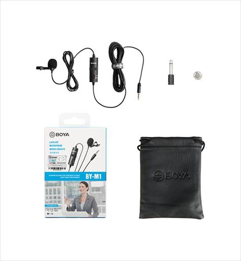 MICROPHONE BOYA BY-M1, 1x 3.5mm jack