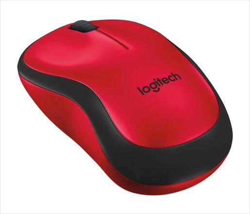 MOUSE WIRELESS USB LOGITECH M220 Silent Red, 910-004880