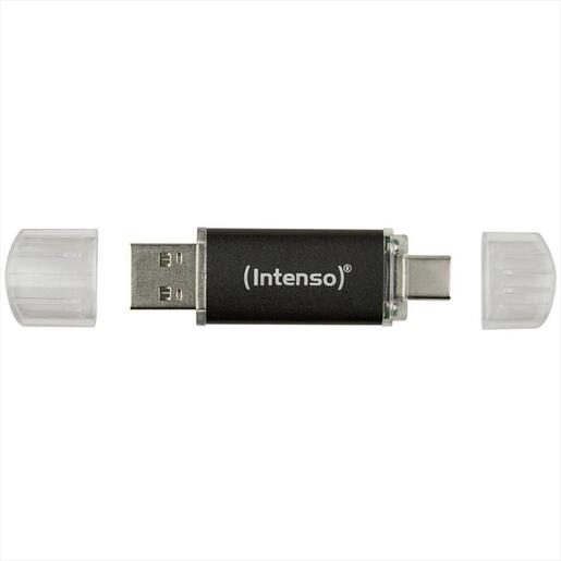 USB Flash Drive 3.2 Gen1 32GB INTENSO TWIST LINE, USB-A&USB-C, 3539480