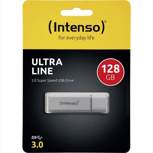 USB Flash Drive 3.2 Gen1 128GB INTENSO ULTRA LINE  ,Silver, 3531491